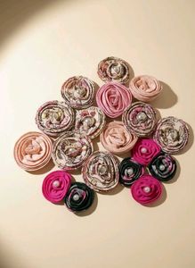 Handmade Fabric Flowers 🌺🌸🌼🪷