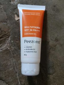 Peezons Multivitamin SPF 50 Sunscreen