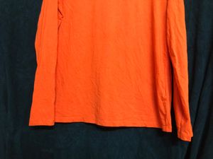 Rapaella Orange High Neck T Shirt