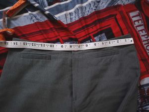 Grey Bootcut Pants