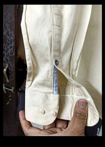 LAST PRICE RARE RABBIT Beige Regular Fit Shirt