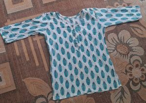 Leaf Print Kurti