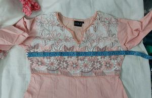 Beautiful Embriodery Cotton Kurti