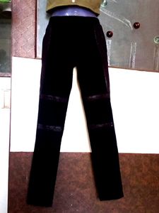 Black Shimmering Pant