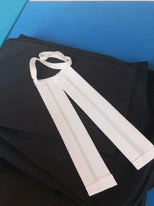 lawyer's trousers and tie