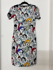 Women Print Bodycon Mini Dress