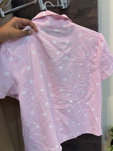 Pink New Crop Top