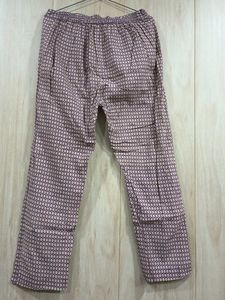 Purple Floral Print Cotton Suit Set