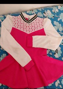 Cute Pink &amp; White Top