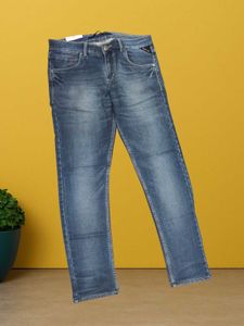 LM-08 Size-34 Blue Denim Jeans