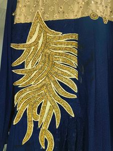 A Beautiful Navy Blue Colour Gown