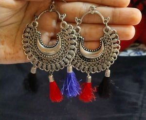 Beautiful Silver Jhumka✨