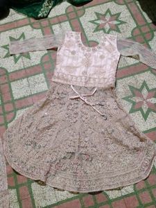Lehenga Choli With 10 11 Sal Ki Ladki Ko