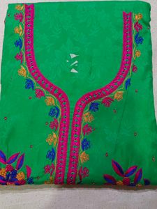 All Over Suit With Thread Work