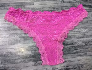 Pink Lace Thong 🧡