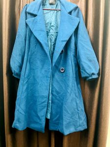 Blue Puffed Jacket