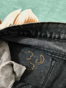 Black Wash Cargo Jeans