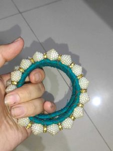 Beaded Bangle Set
