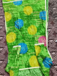 Green Dress kurta no duppatta and pant