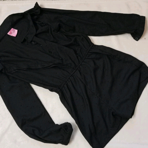 black jumpsuit
