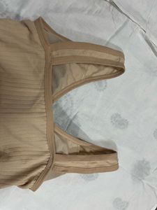 Comfortable Beige Bra