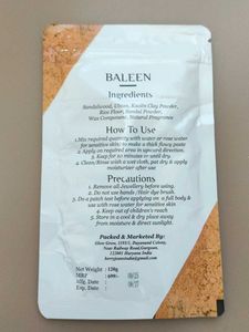 BALEEN Bikini Wax Powder