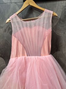 Pink Layered Party Dress