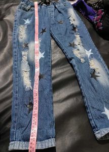 Denim Joggers❤️