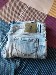 U. S Polo Assn. Light Wash Flared Jeans