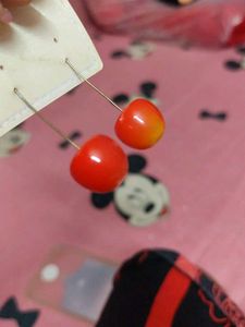 Cherry Drop Earrings