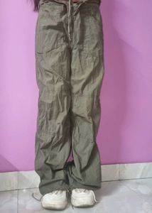 green tie baggy cargos  streetwear