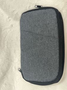 Gray Travel Pouch