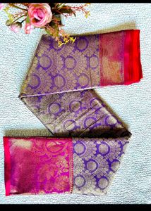 3 Pure Ganga Silk Pattu Saree