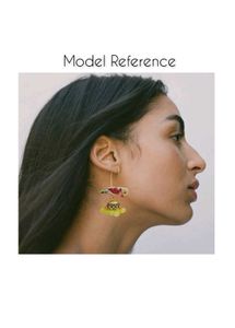 Tota Parrot Jhumka Earring Ethnic Contemporary