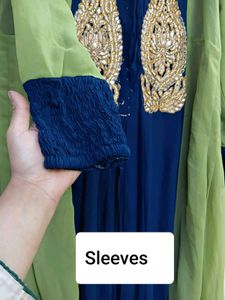 Double Colour Gown
