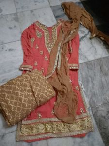 Kurta Plazo Dupatta