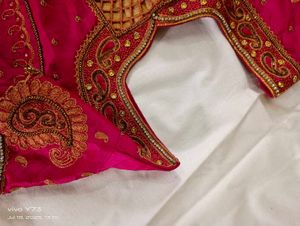 Pure Silk Paavadai Set ( Lehenga)