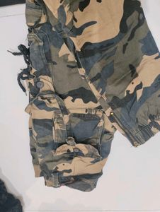 Camouflage or army cargo pants