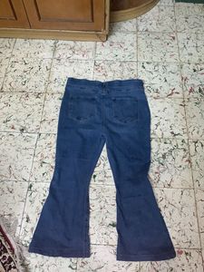Distressed Flare Jeans