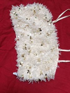 Shein Y2k Sparkling Sequin Crop Top