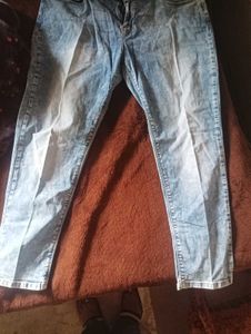 Acid Wash Denim Jeans