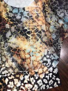 ROZ ALI Stylish Animal Print Top
