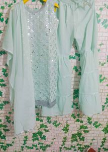Ethnic Kurta Sharara Set