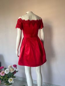 Red Off-Shoulder Party Dress DO NOT BARGAIN