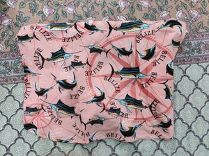 Cotton Shirt With Foldable Sleeves