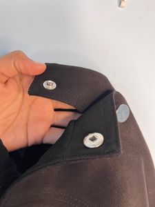 MANGO SUEDE BLACK SKIRT(Waist - 26/28)
