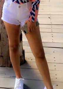 Imported White Shorts