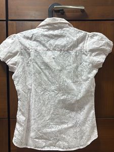 Floral Button-Up Top