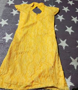 Yellow Kurti