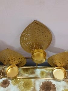 Metal Tea Light Candle Holder
